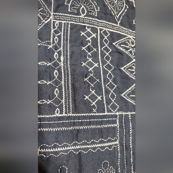 Black Jacquard Blazer open front. Brand Alfred dunner - Picture 7 of 11